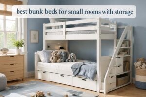 best bunk beds for small rooms with storage