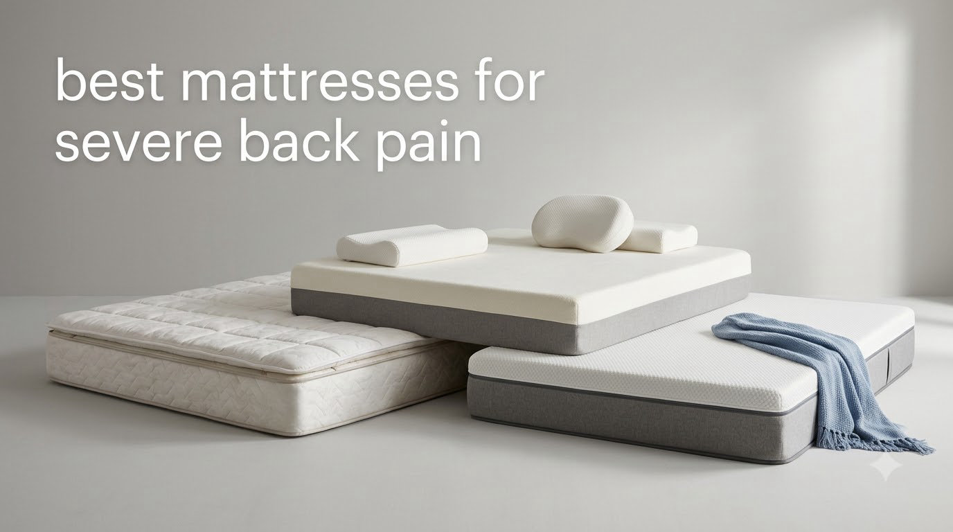 best mattresses for severe back pain