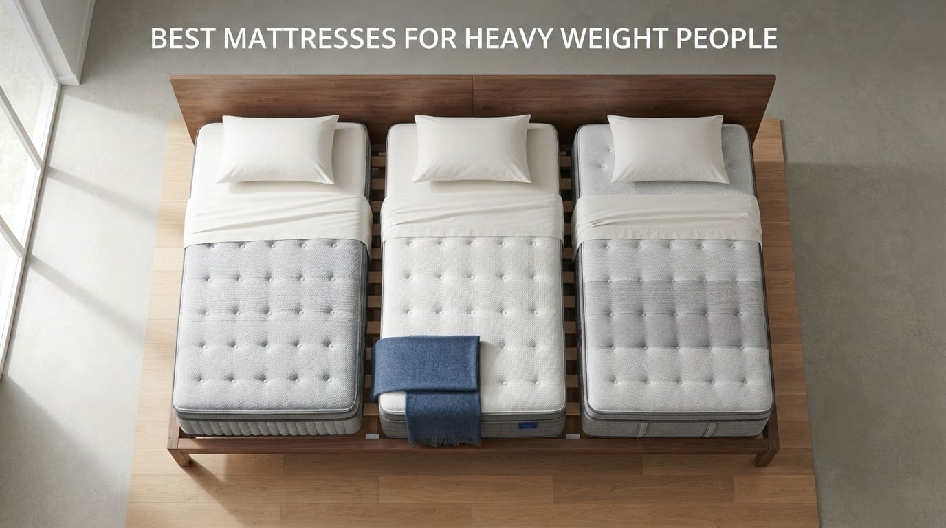 best mattresses for heavy weight people