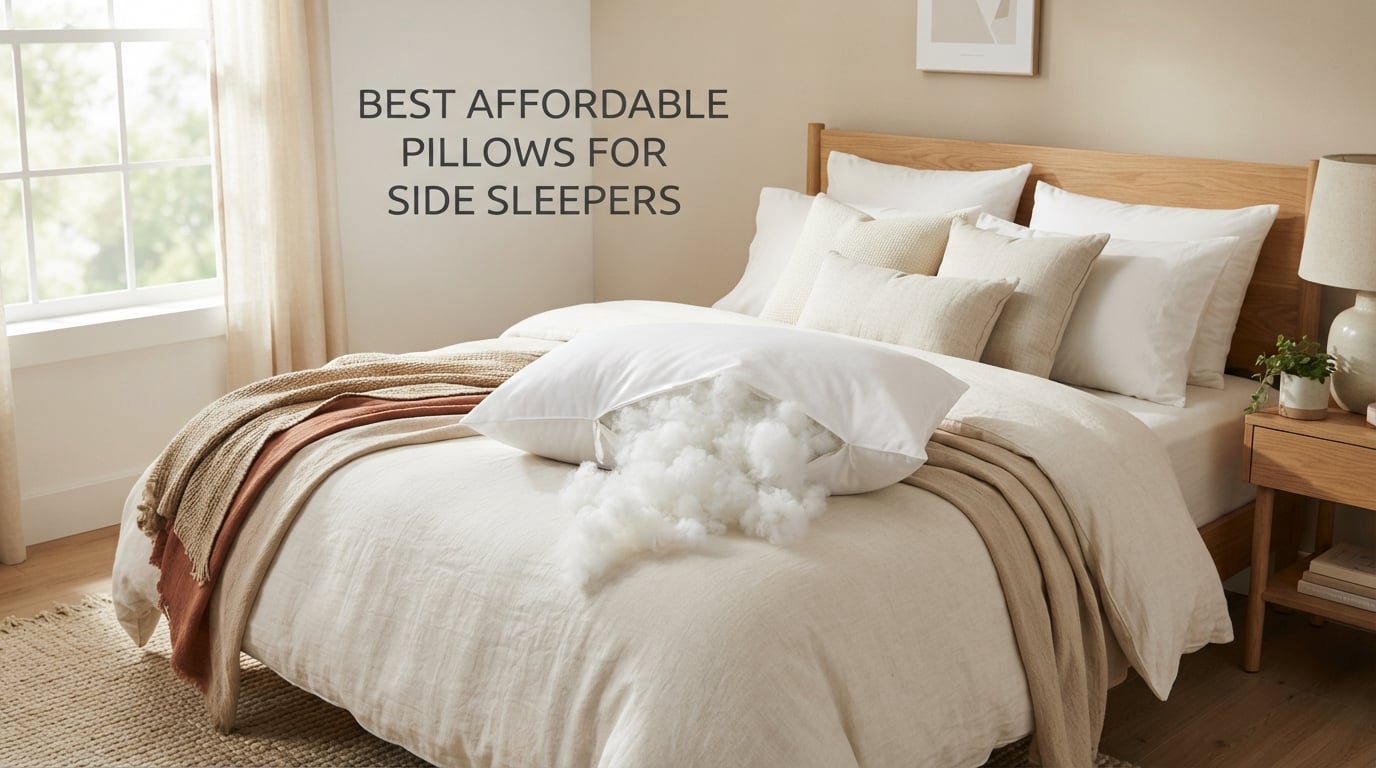 best affordable pillows for side sleepers