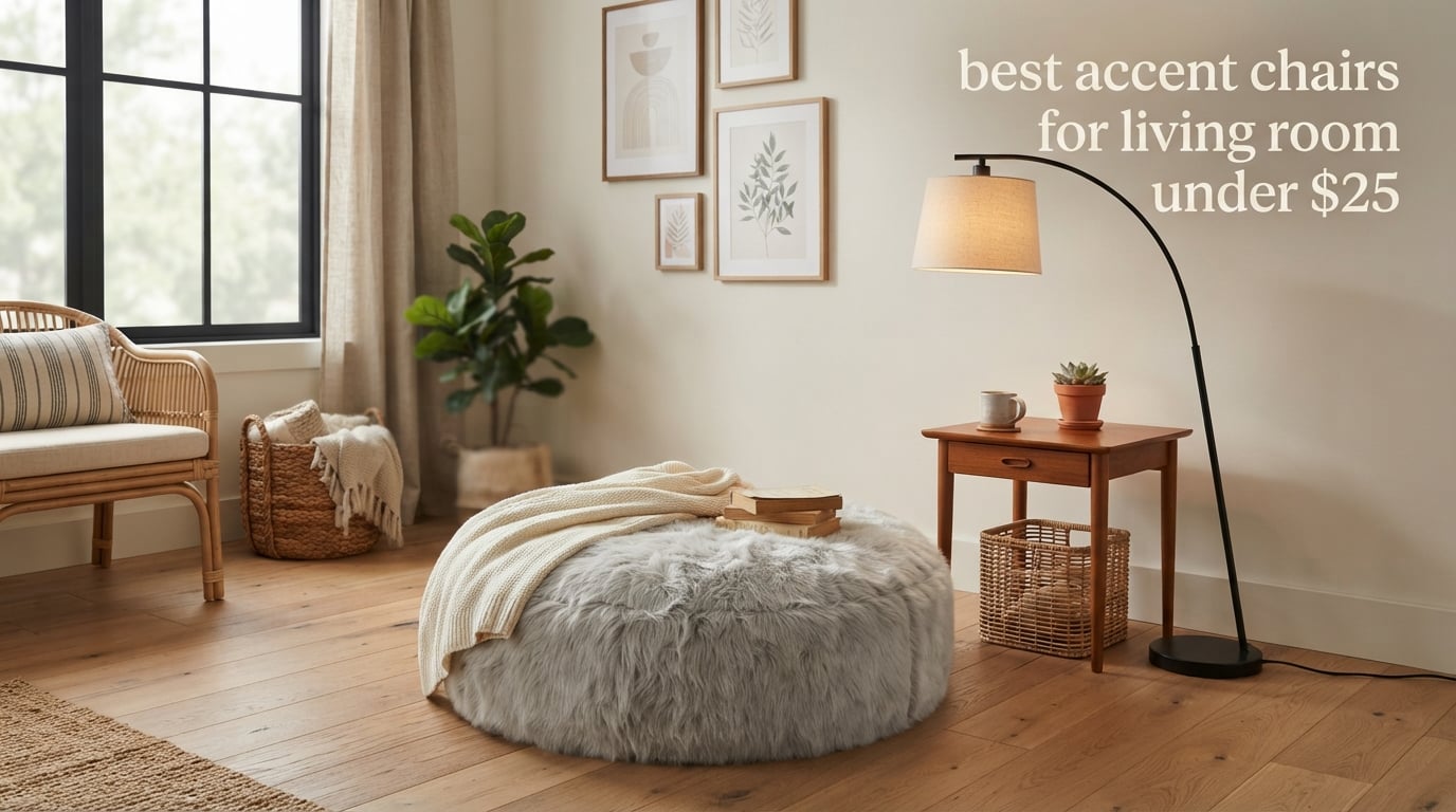 best accent chairs for living room under $25