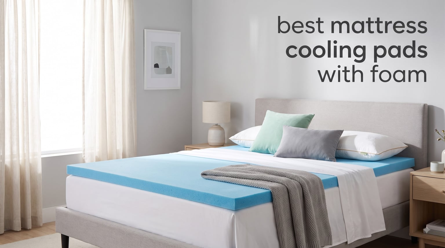 best mattress cooling pads with foam