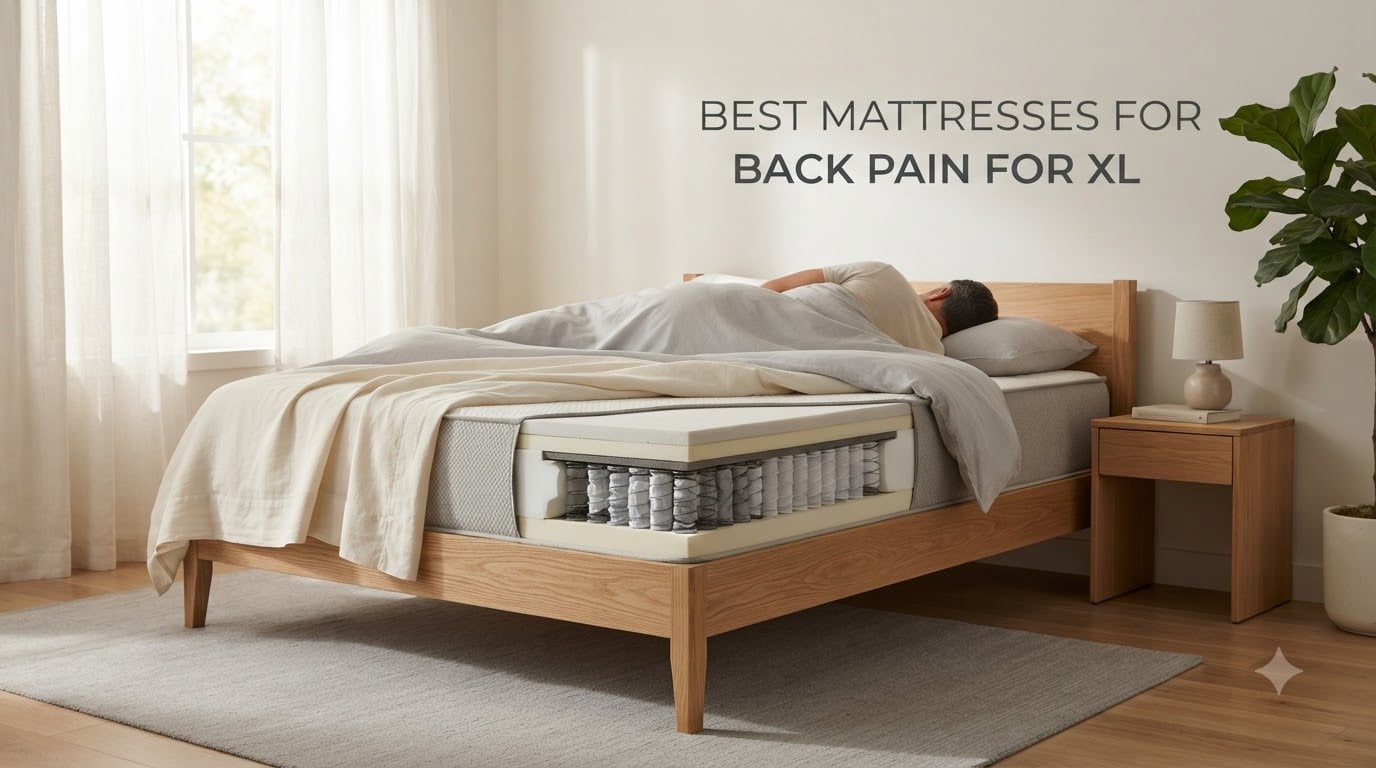 best mattresses for back pain for xl