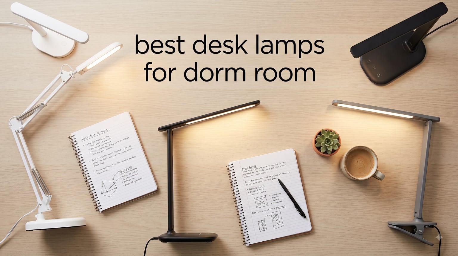 best desk lamps for dorm room