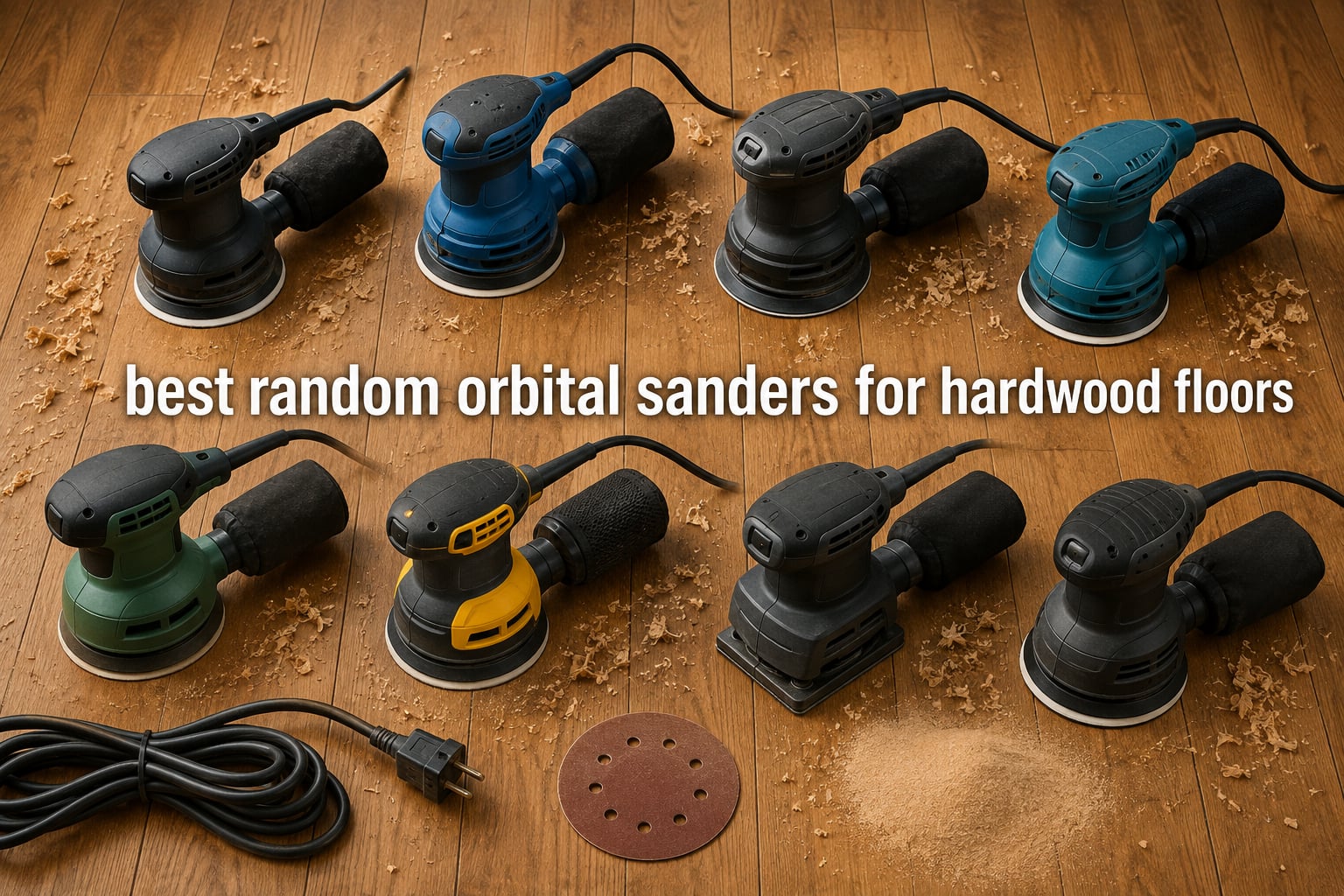 best random orbital sanders for hardwood floors