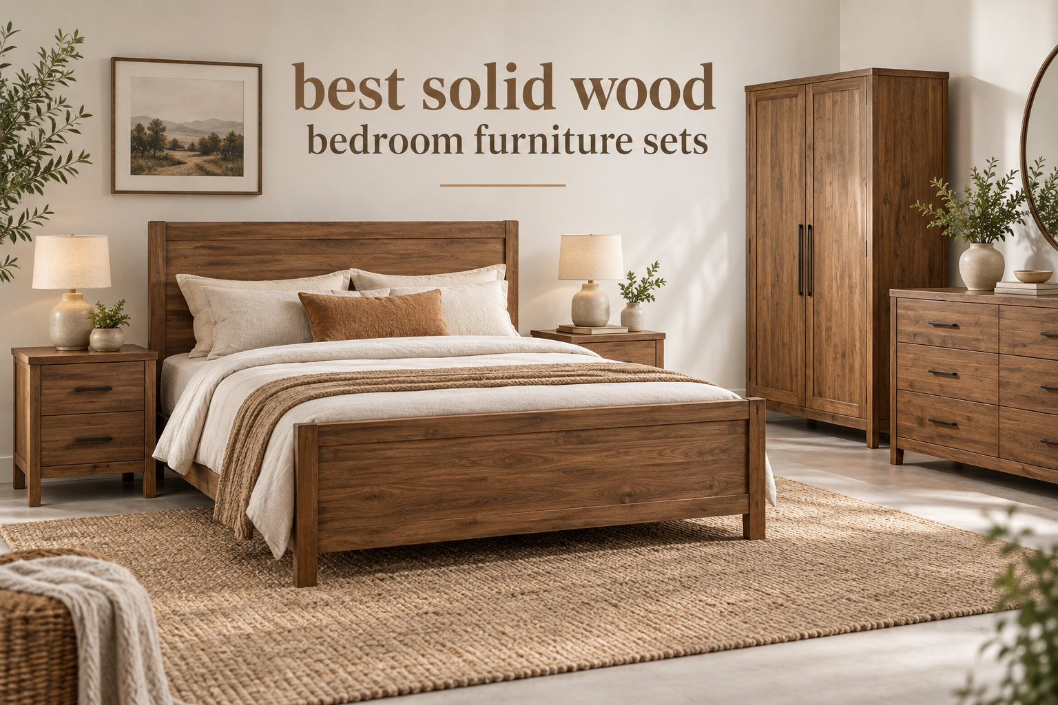 best solid wood bedroom furniture sets