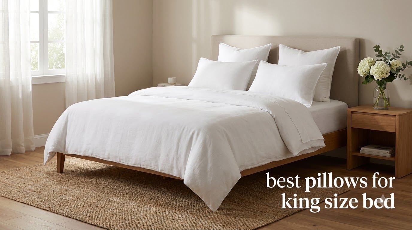 best pillows for king size bed