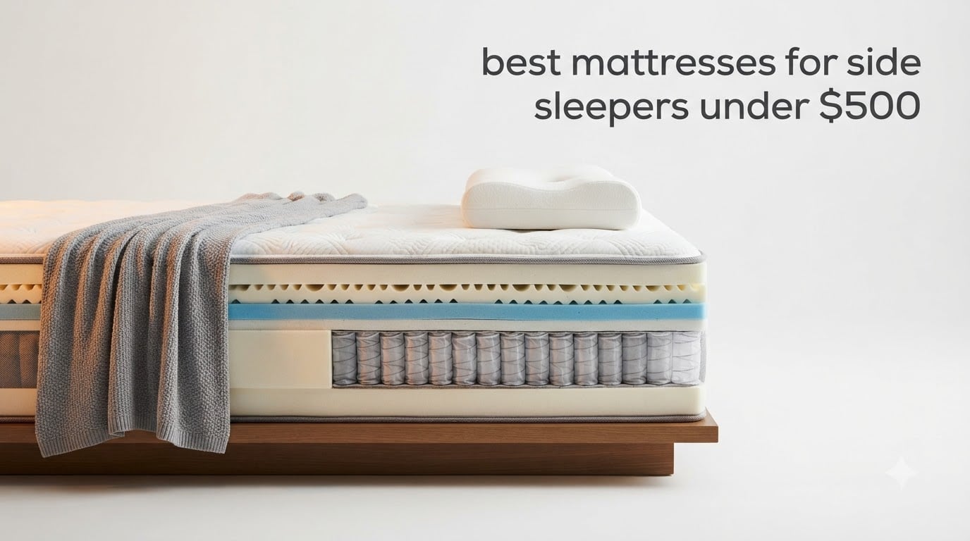 best mattresses for side sleepers under $500