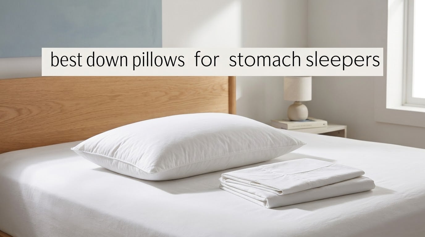 best down pillows for stomach sleepers