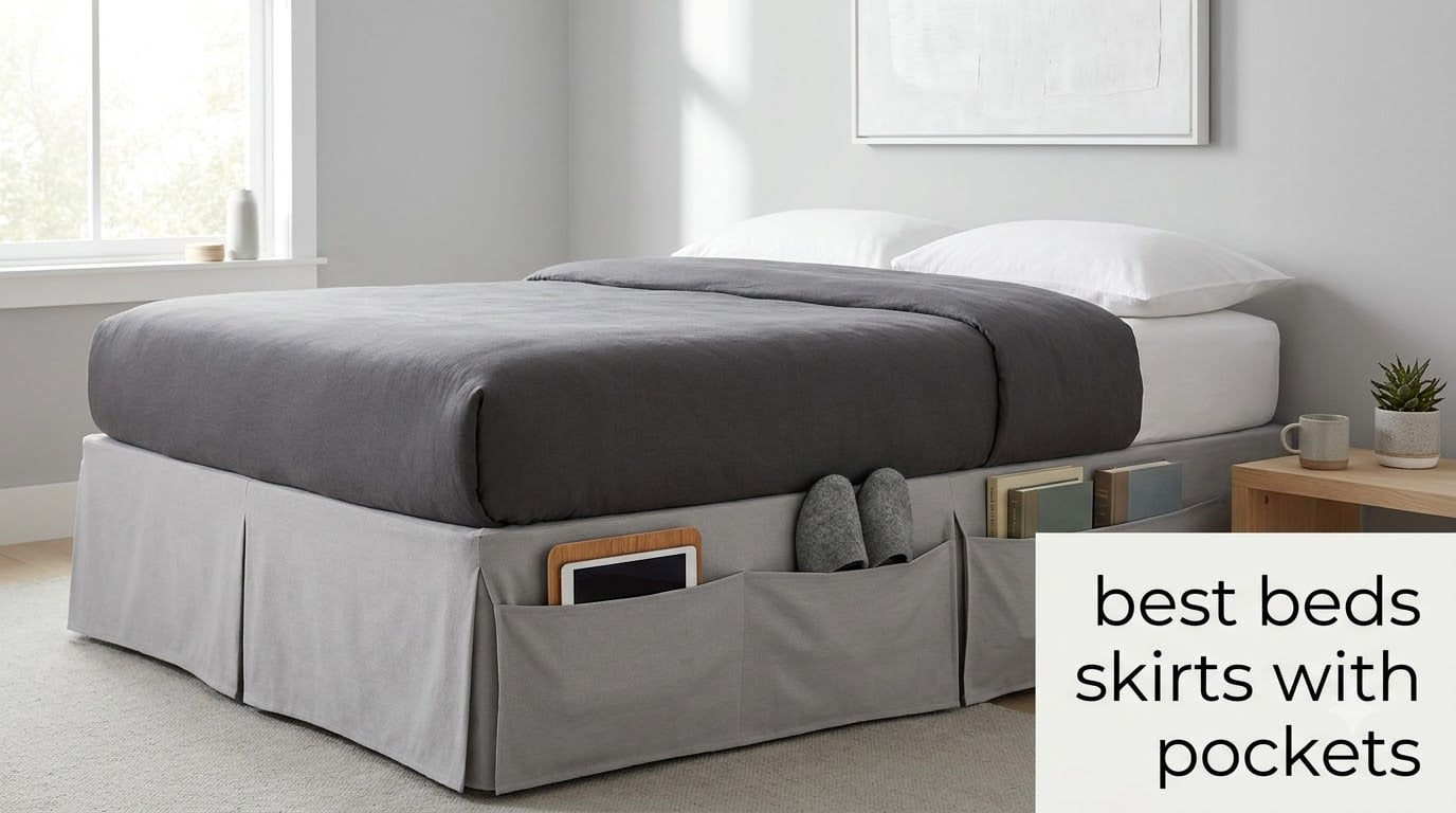 best beds skirts with pockets
