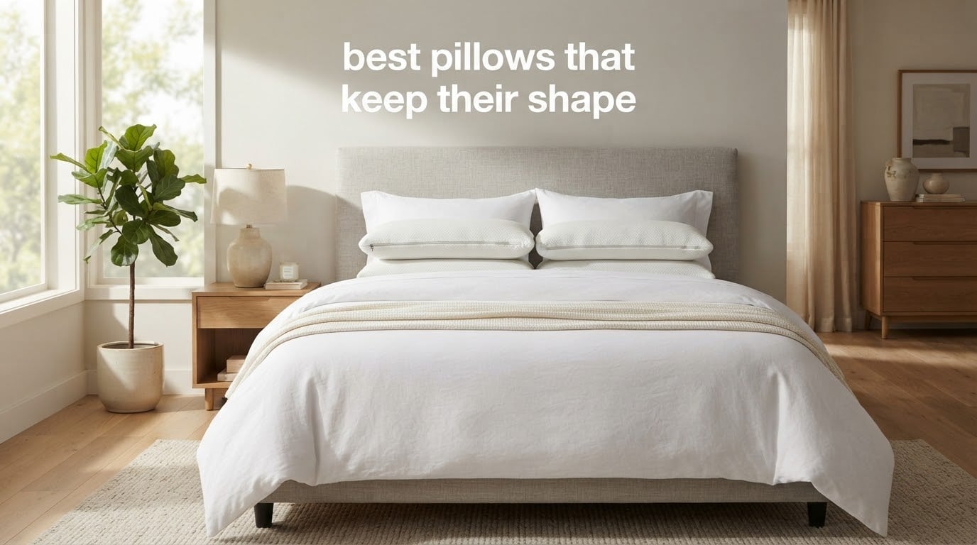 best pillows that keep their shape