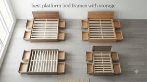 best platform bed frames with storage