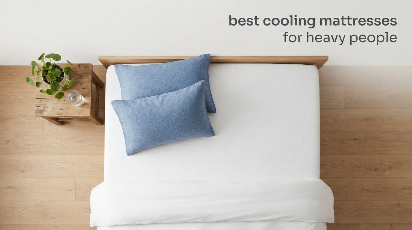 best cooling mattresses for heavy people