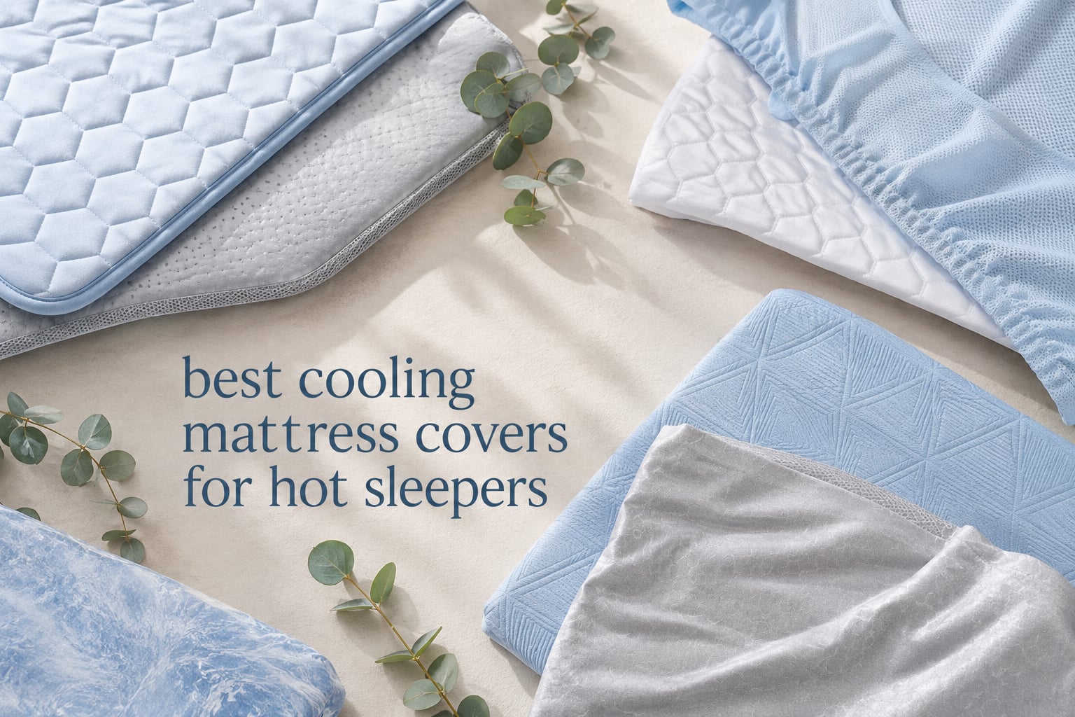 best cooling mattress covers for hot sleepers