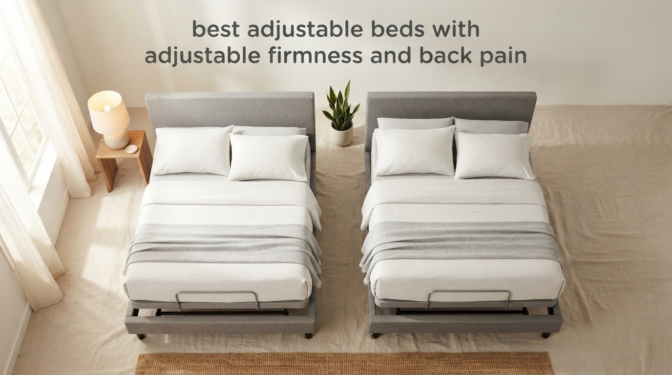 best adjustable beds with adjustable firmness and back pain