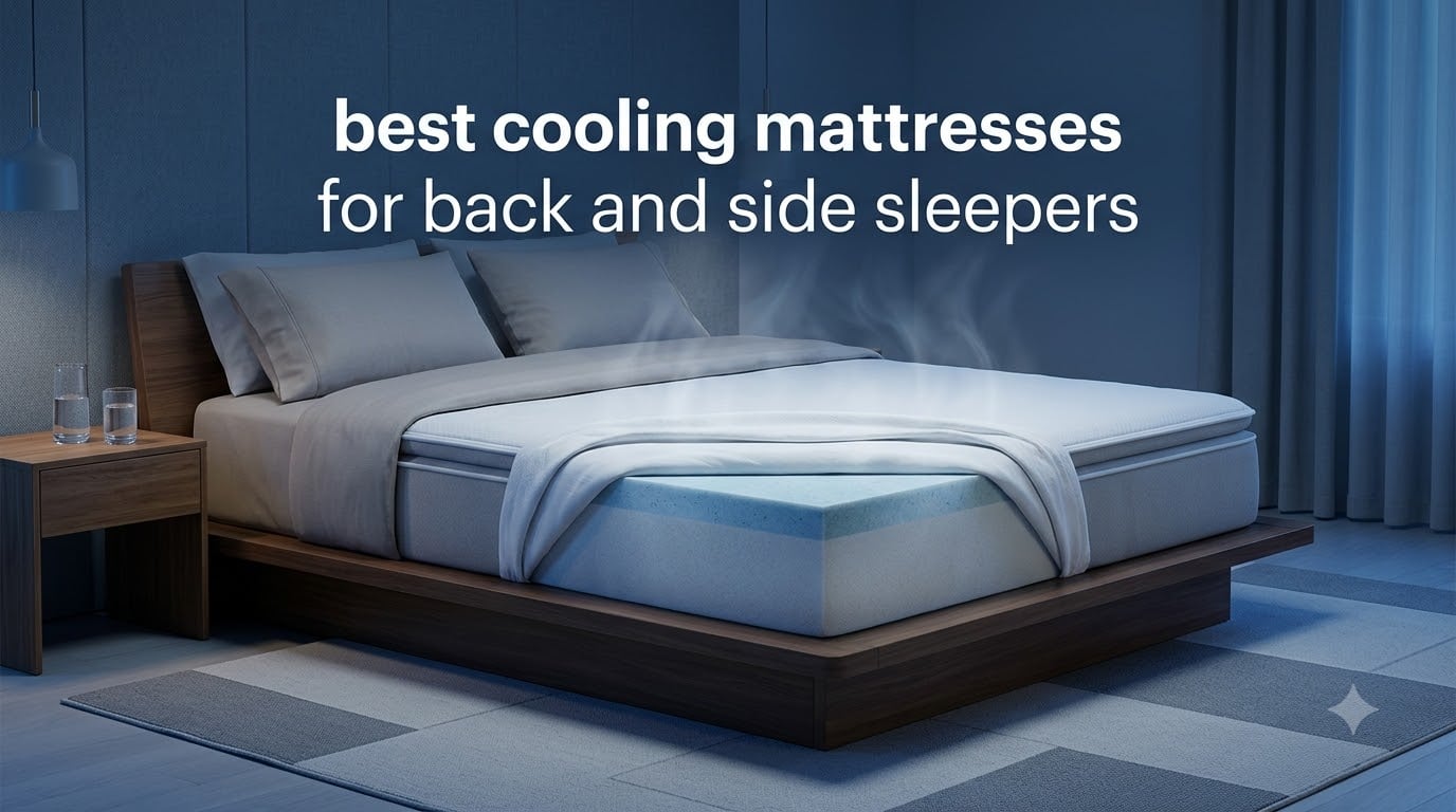 best cooling mattresses for back and side sleepers
