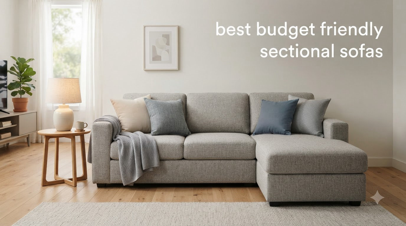 best budget friendly sectional sofas