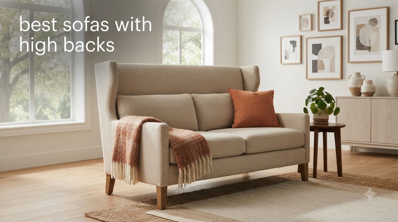 best sofas with high backs