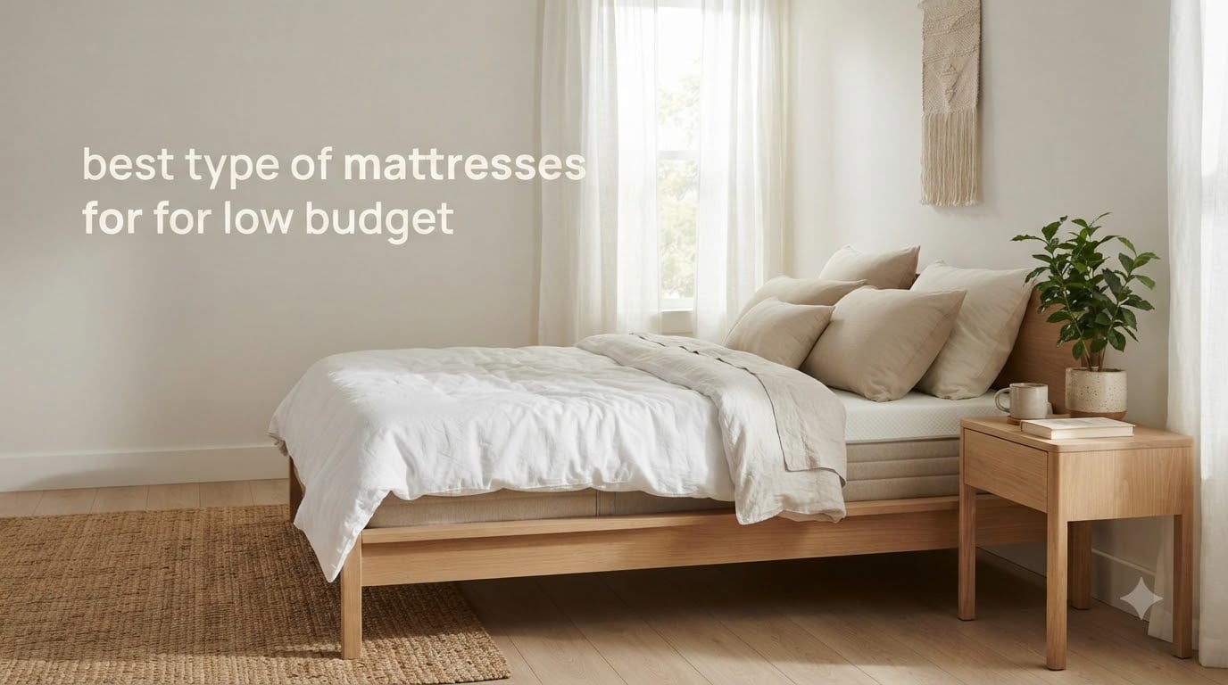 best type of mattresses for low budget
