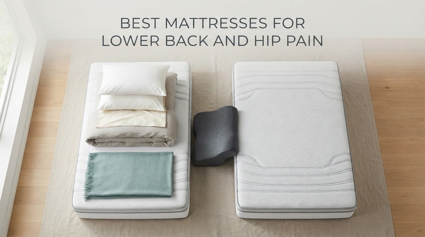 best mattresses for lower back and hip pain