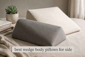 best wedge body pillows for side