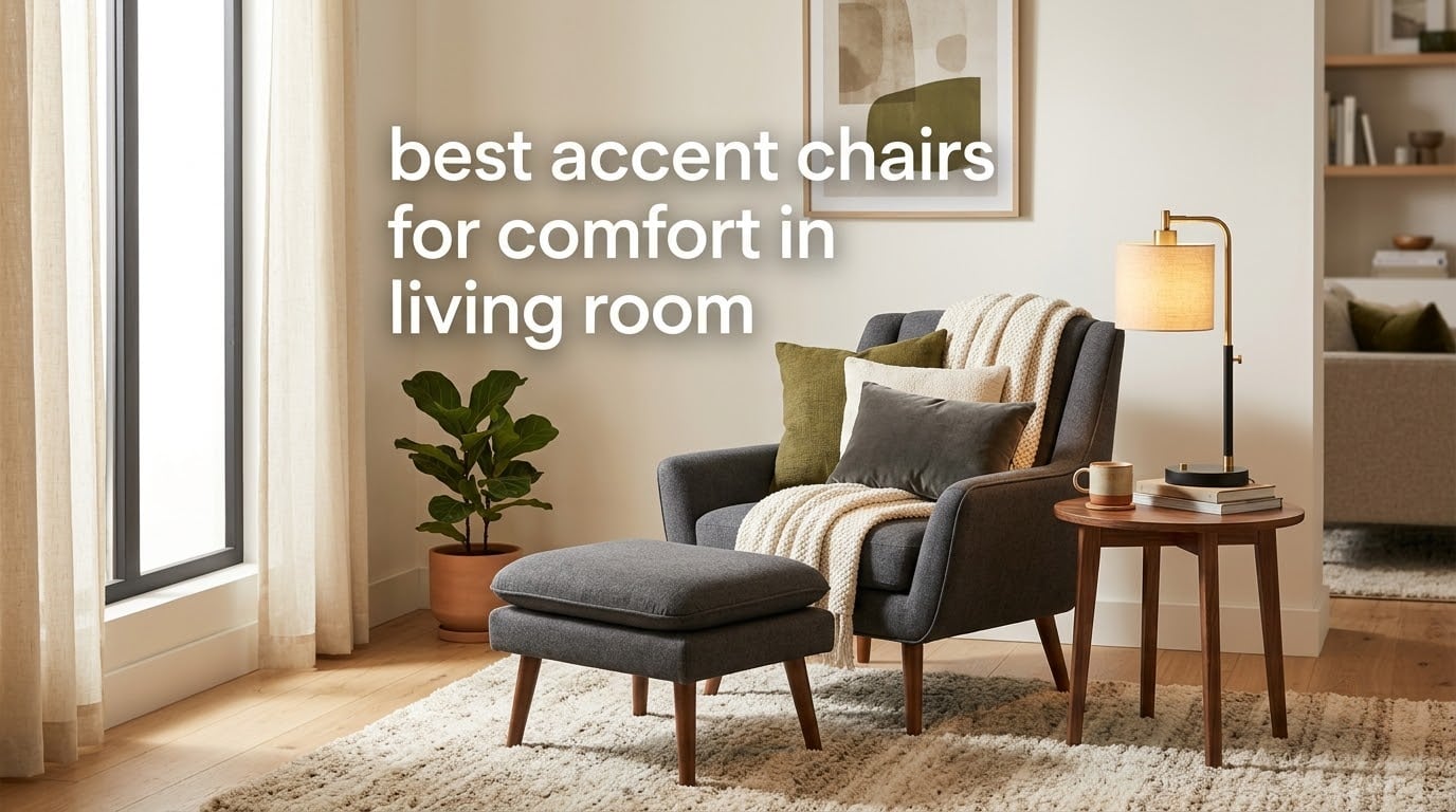 best accent chairs for comfort in living room