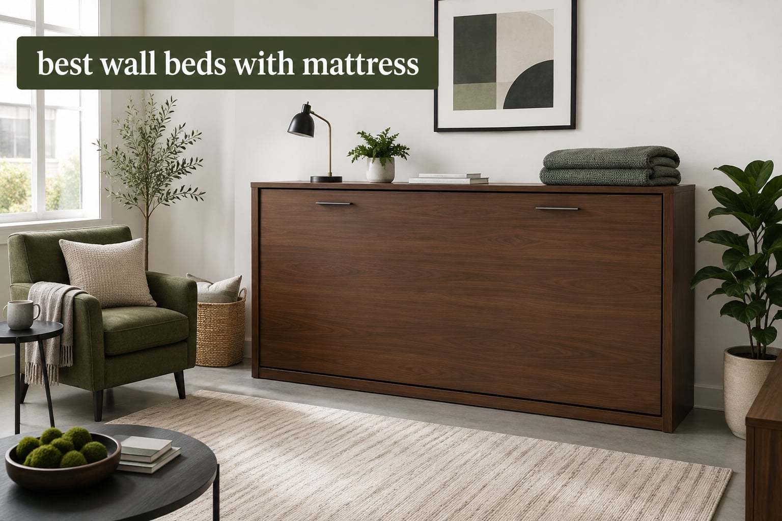 best wall beds with mattress