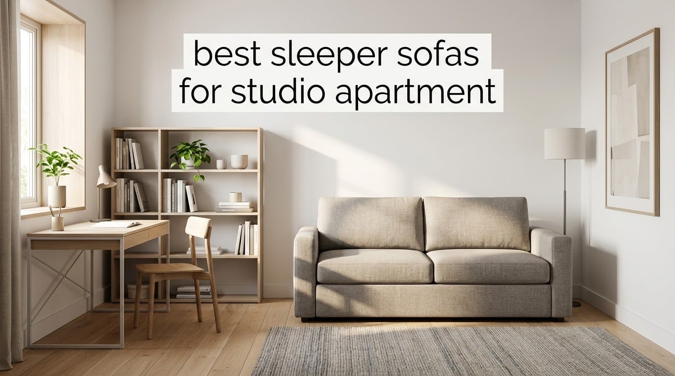best sleeper sofas for studio apartment