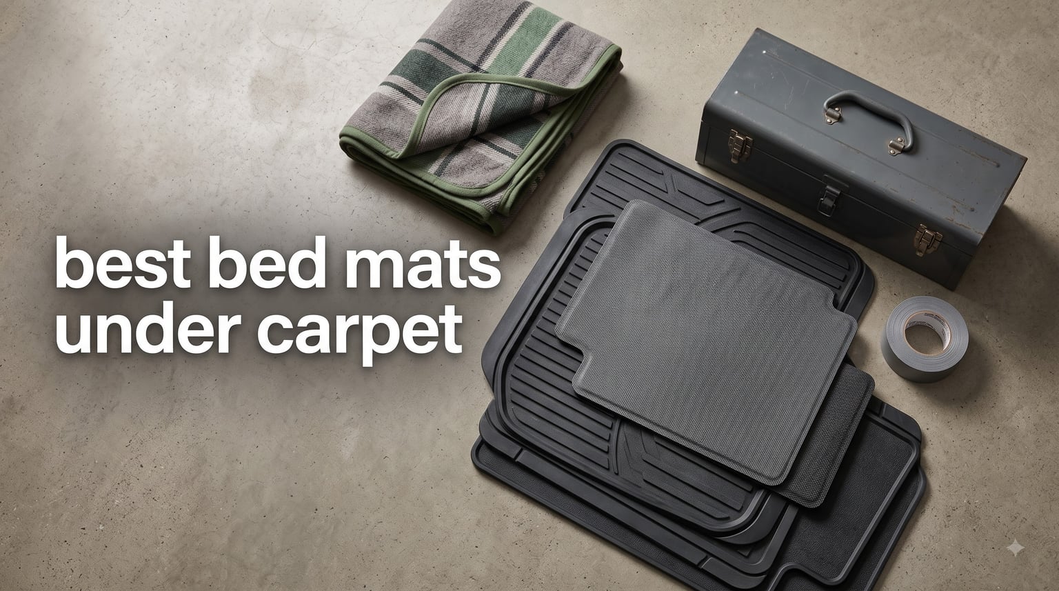 best bed mats under carpet