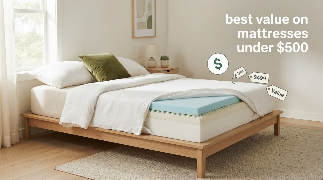 best value on mattresses under $500