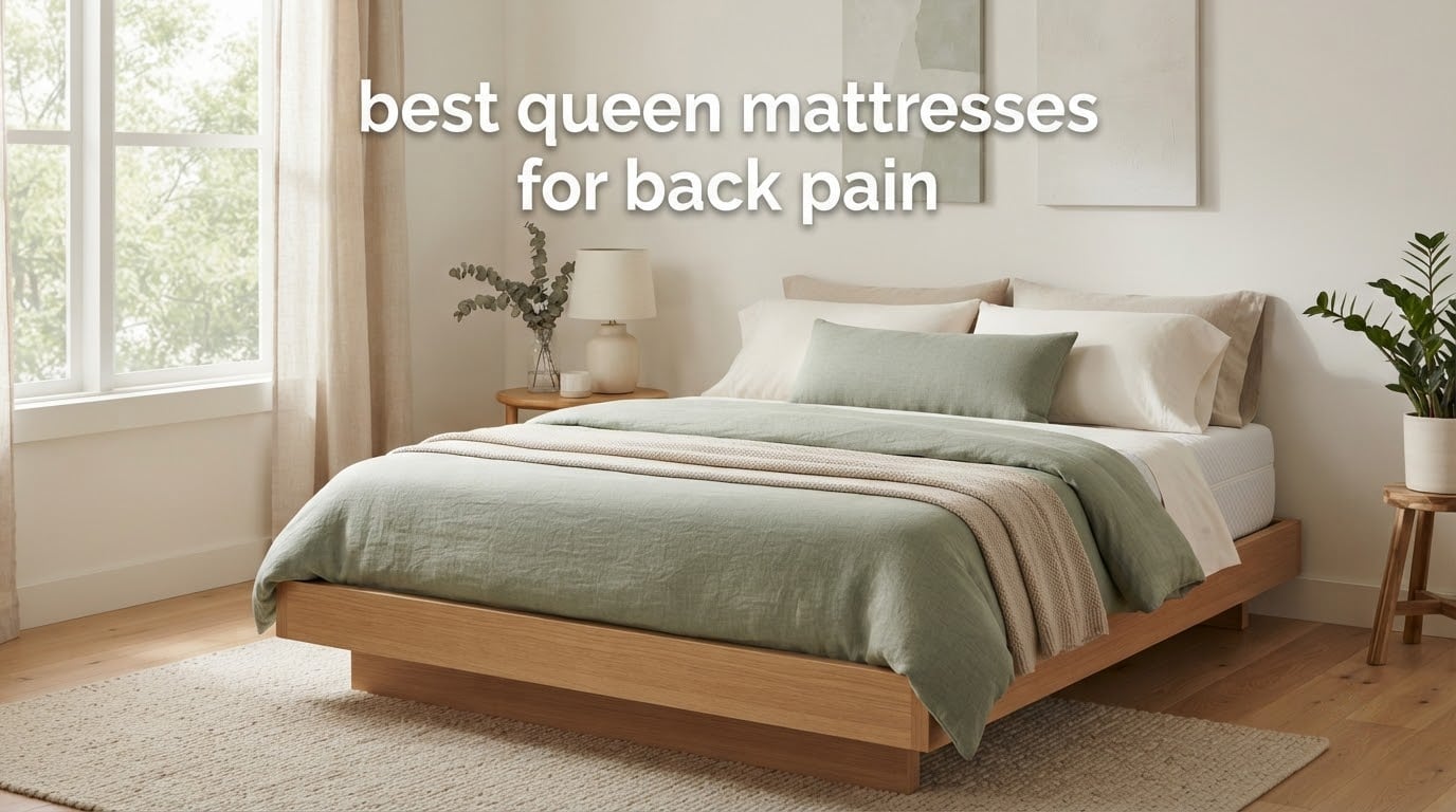 best queen mattresses for back pain