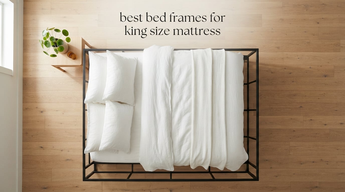 best bed frames for king size mattress