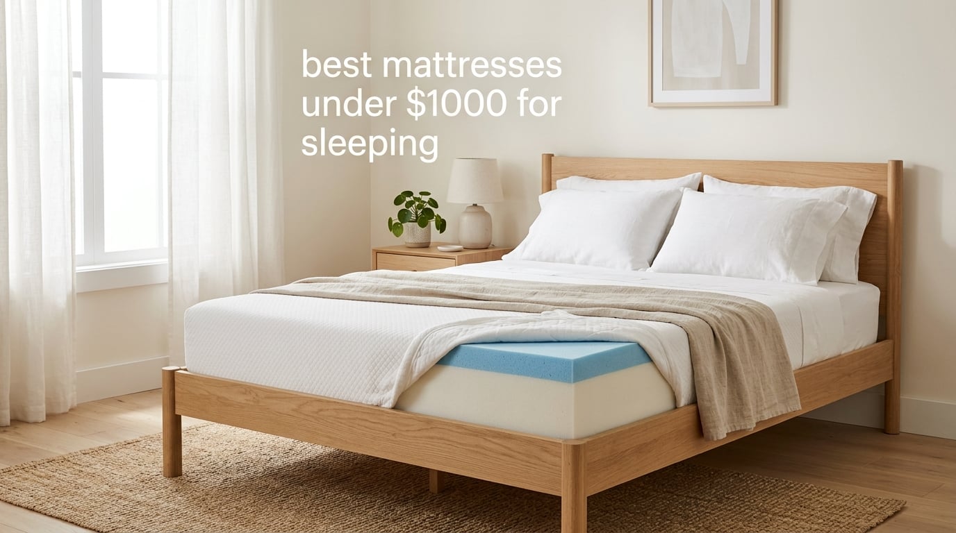 best mattresses under $1000 for sleeping
