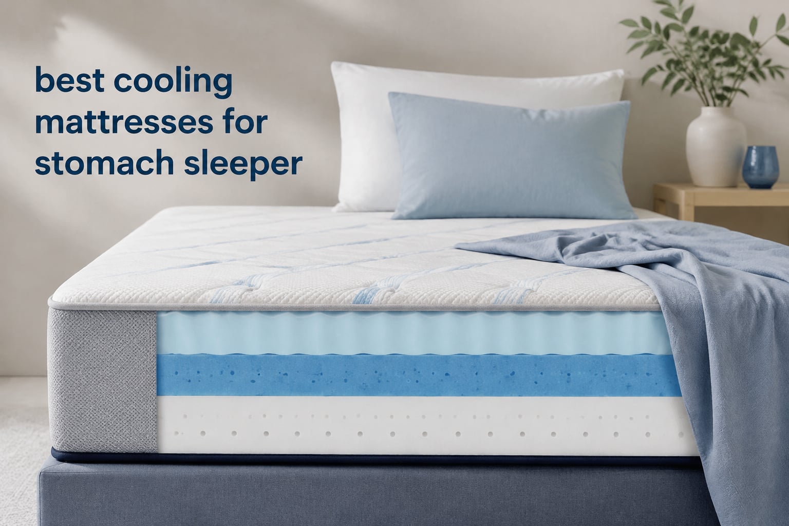 best cooling mattresses for stomach sleeper