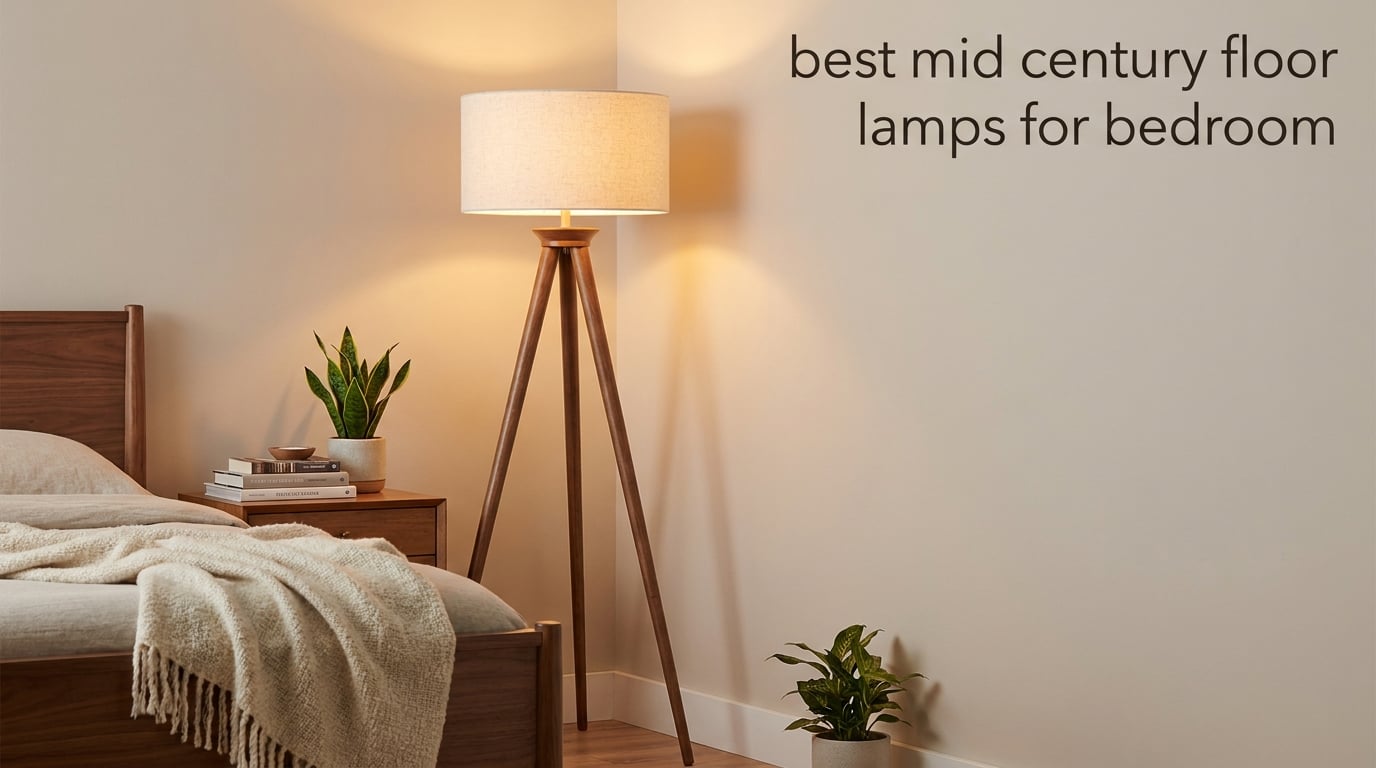 best mid century floor lamps for bedroom