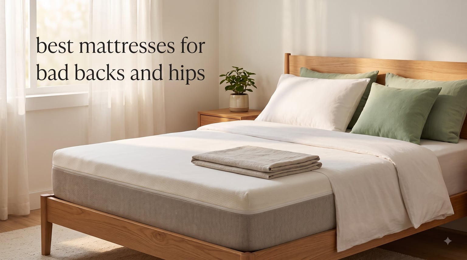 best mattresses for bad backs and hips