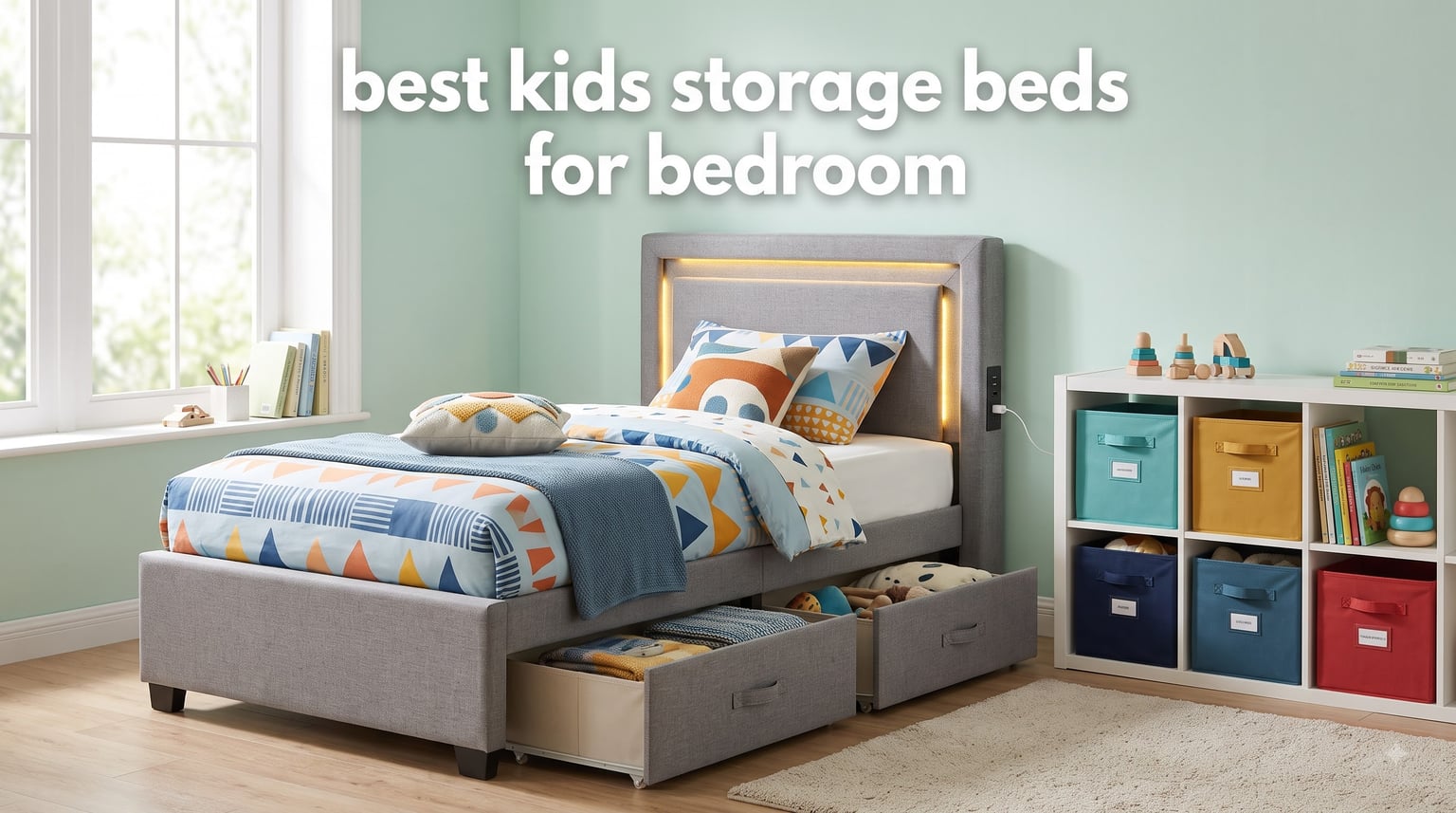 best kids storage beds for bedroom