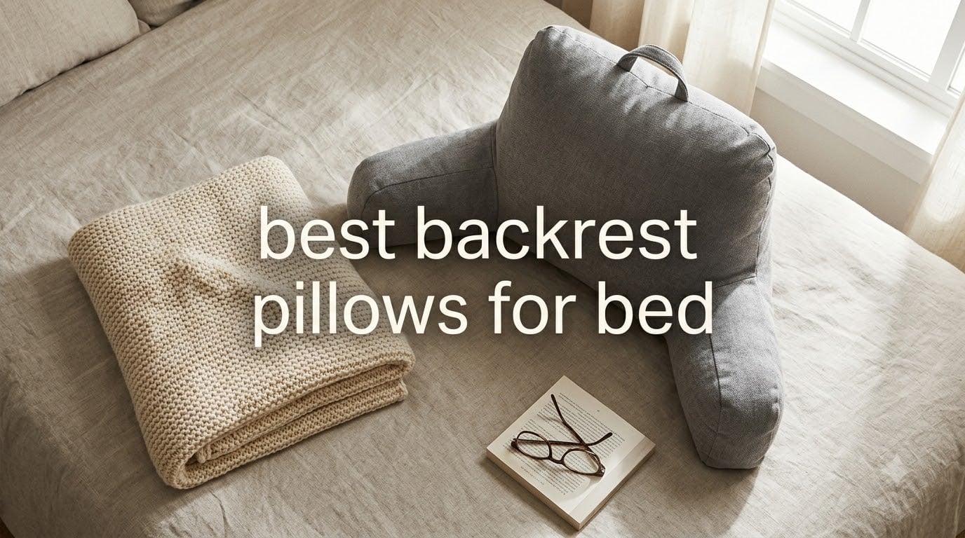 best backrest pillows for bed