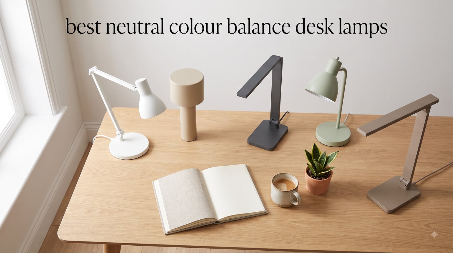 best neutral colour balance desk lamps