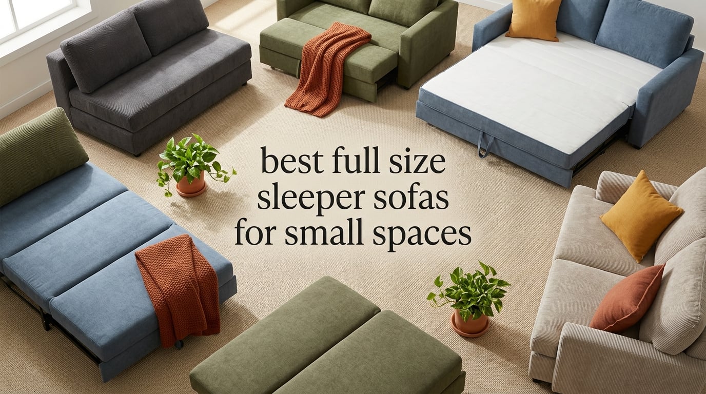 best full size sleeper sofas for small spaces