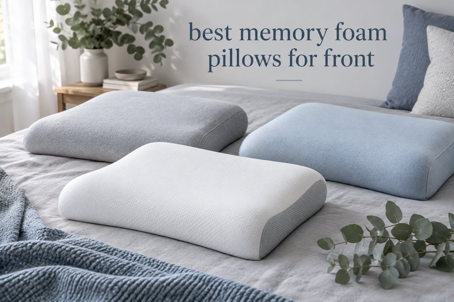 best memory foam pillows for front