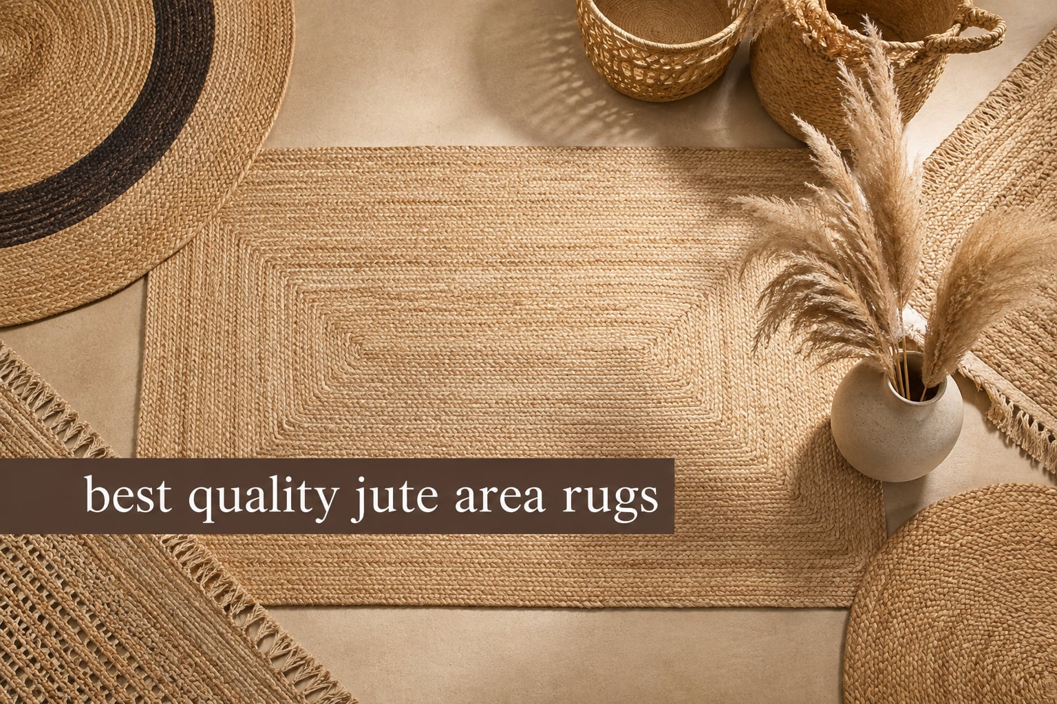 best quality jute area rugs