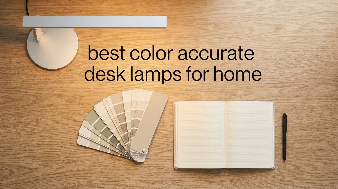 best color accurate desk lamps for home