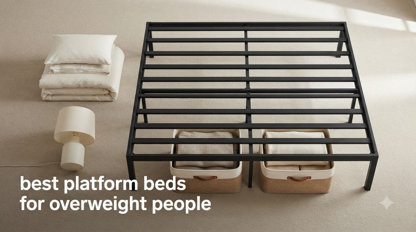 best platform beds for overweight people
