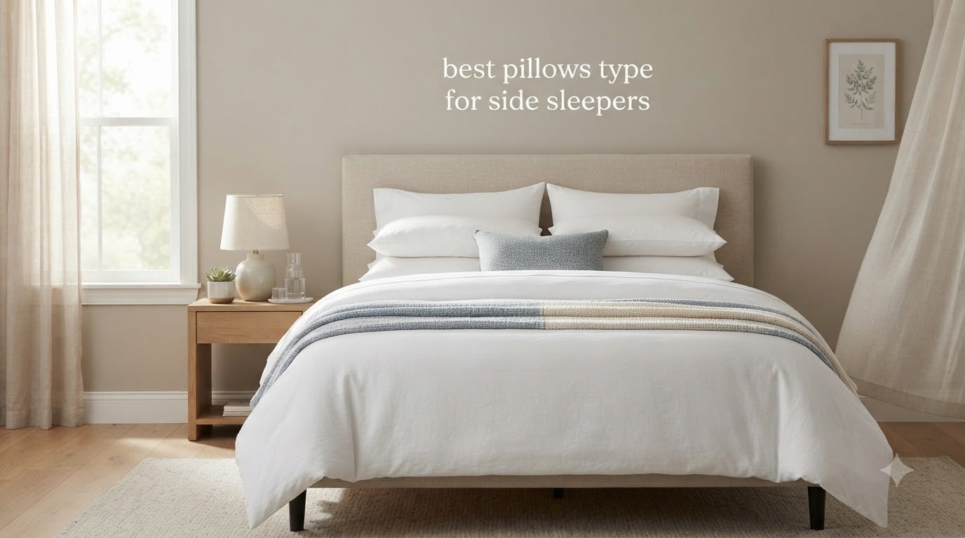 best pillows type for side sleepers