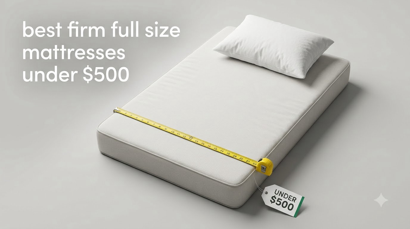 best firm full size mattresses under $500