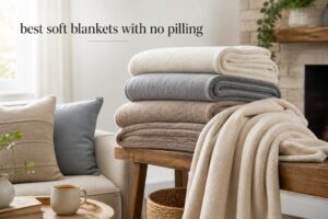 best soft blankets with no pilling