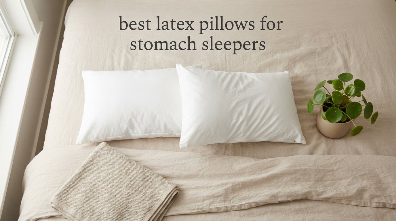 best latex pillows for stomach sleepers