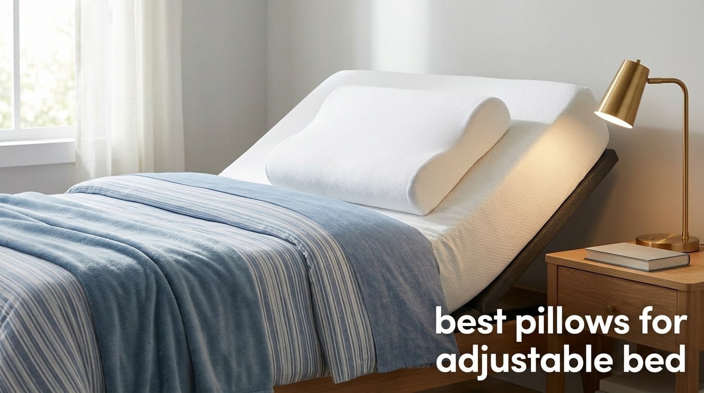best pillows for adjustable bed
