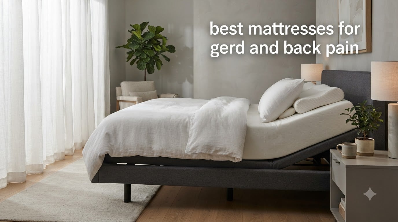 best mattresses for gerd and back pain